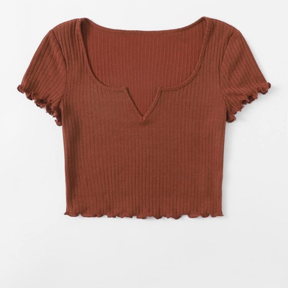 Ribbed Crop Top